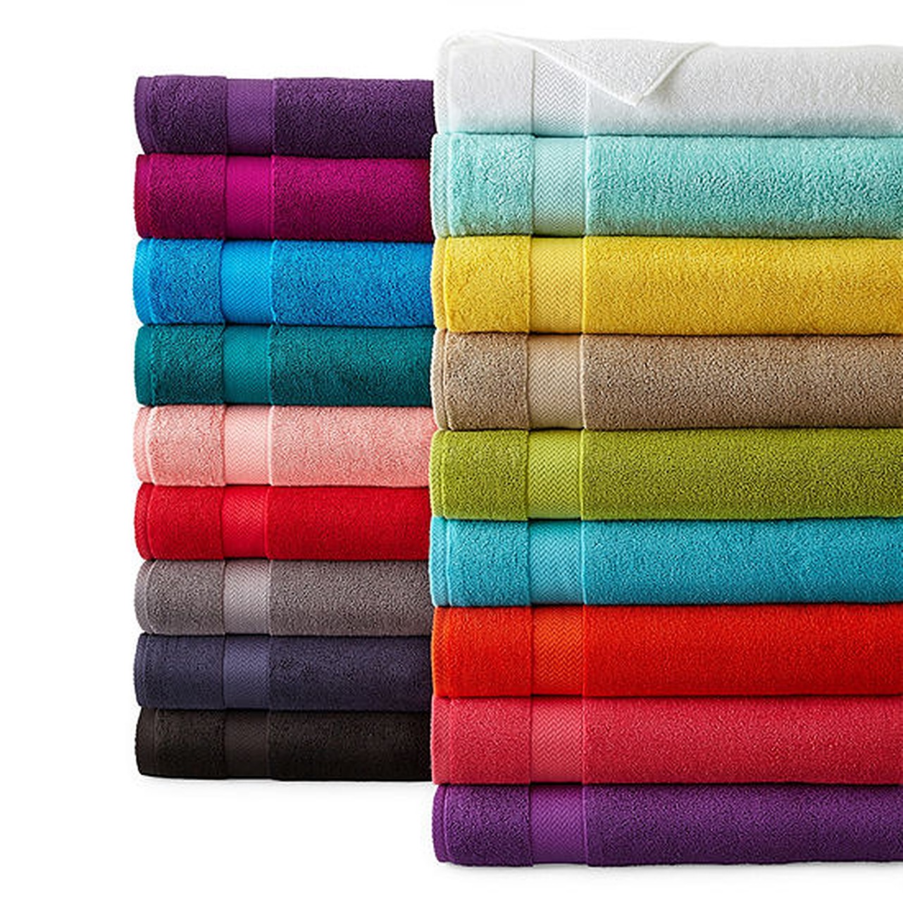 Large Polo Bath towel  - PLAIN COLOURS  (100x150cm) 