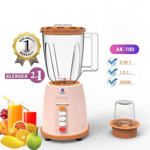2 In 1 Blender With Grinding Machine, 1.5L