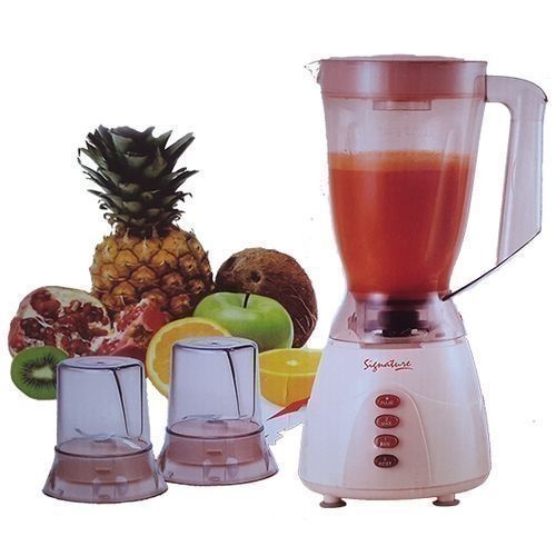Signature 3 in 1 Blender with Grinder and Chopper - 1.5 Litres