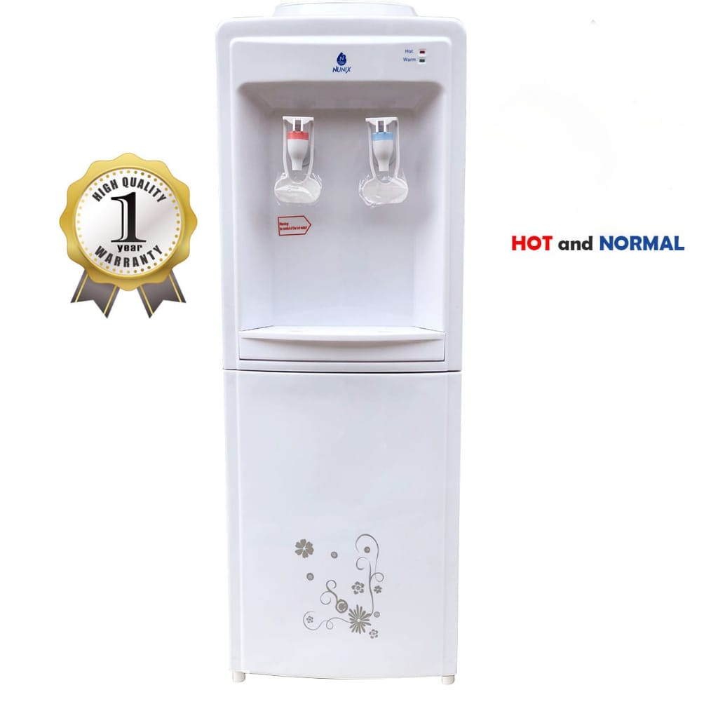 Hot And Normal Standing Water Dispenser-White