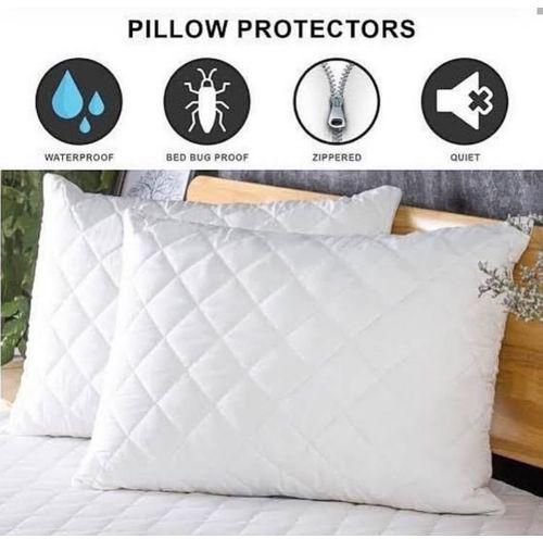 2 Water Proof Pillow Protectors(Pair)