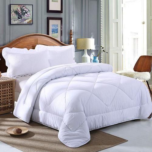 4 Piece White Binded Duvet(5x6)